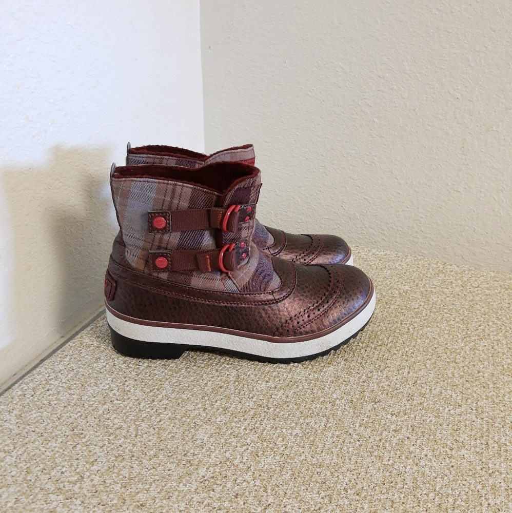 Ugg Australia Brown Leather Boots